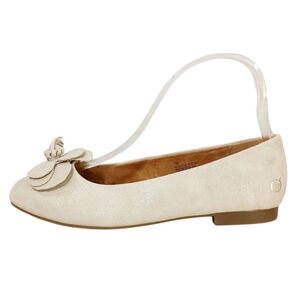 Born Ballet Flats Womens 7 Metallic Gold Embellished Casual Comfort Shoes